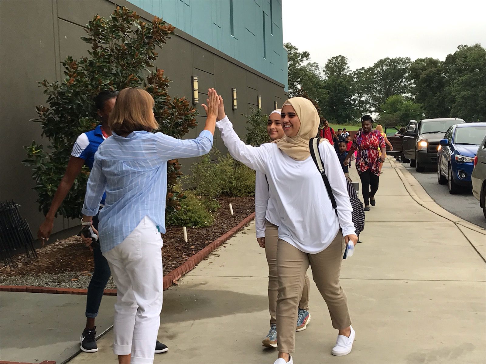 CIS first day of school